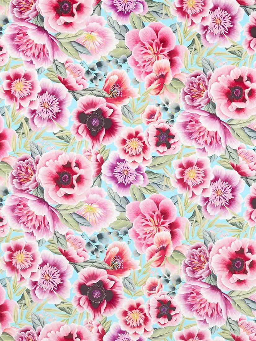 Harlequin Marsha velvet furnishing fabric - British product