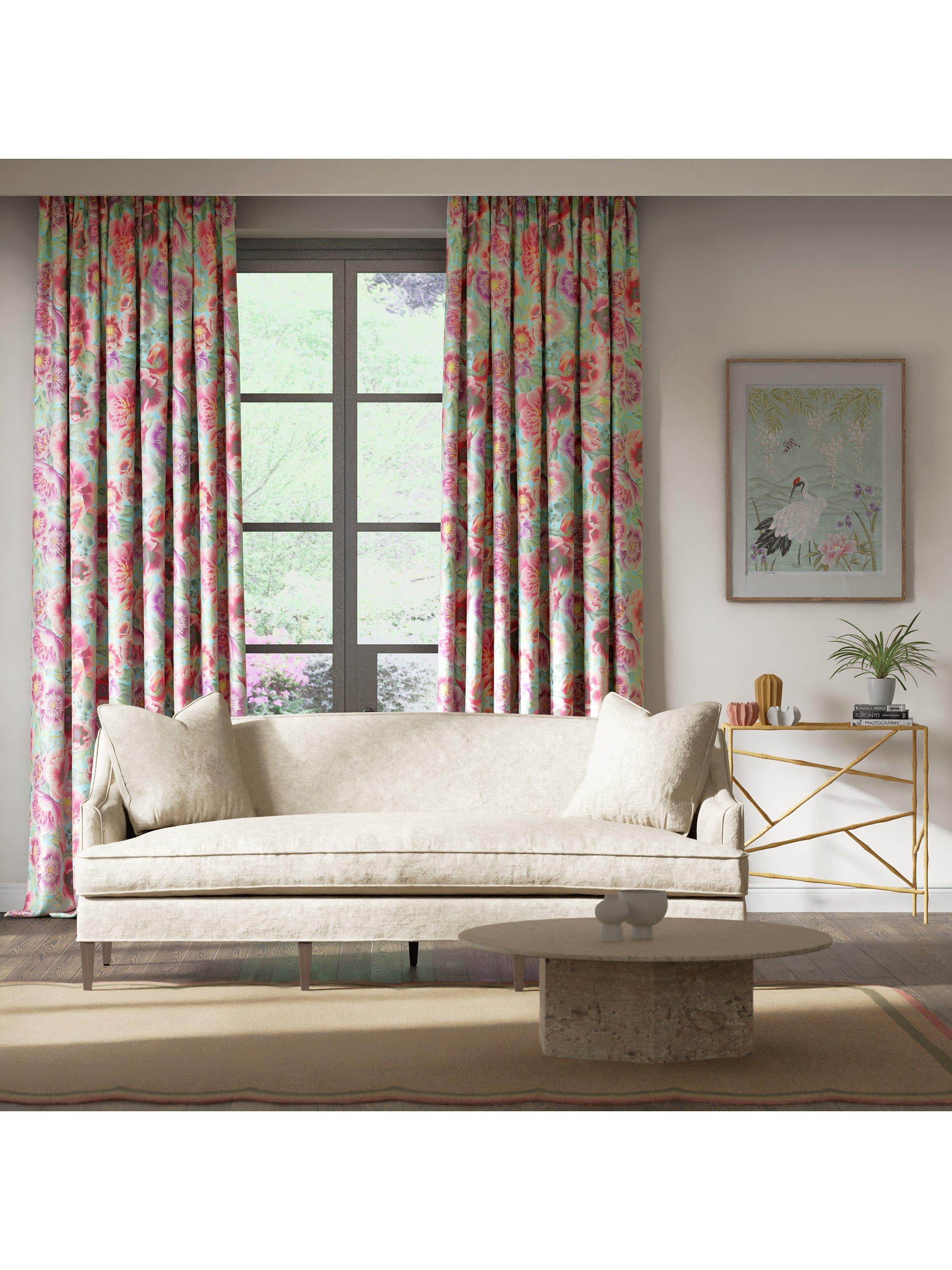 Harlequin Marsha velvet furnishing fabric - British product