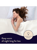 Dreamland Heated Overblanket Ivory Single - British product
