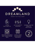 Dreamland Heated Overblanket Ivory Single - British product