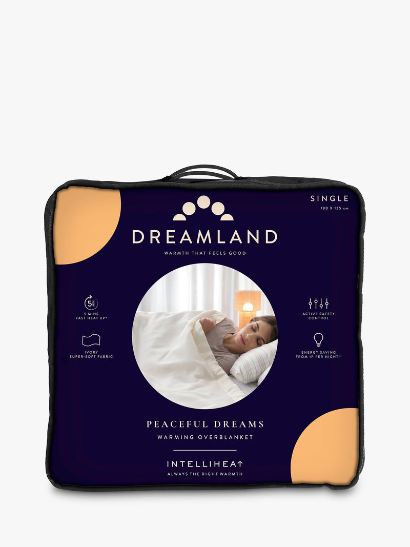 Dreamland Heated Overblanket Ivory Single - British product