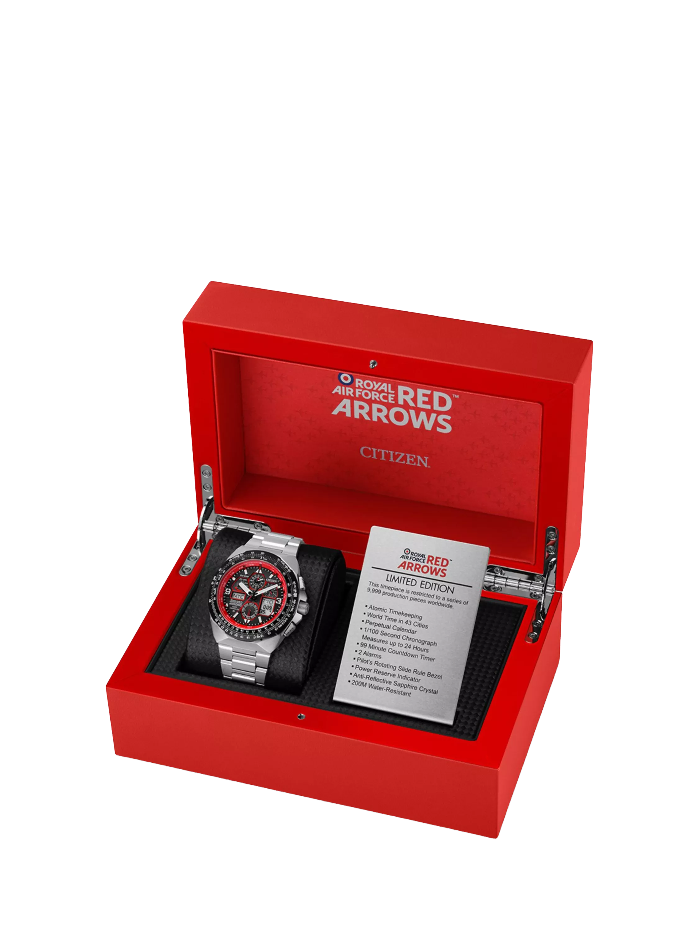 Citizen Red Arrows Skyhawk A-T watch 46mm - British product