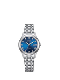 Citizen women's watch Silhouette Crystal Eco-Drive 28mm, imported from the UK