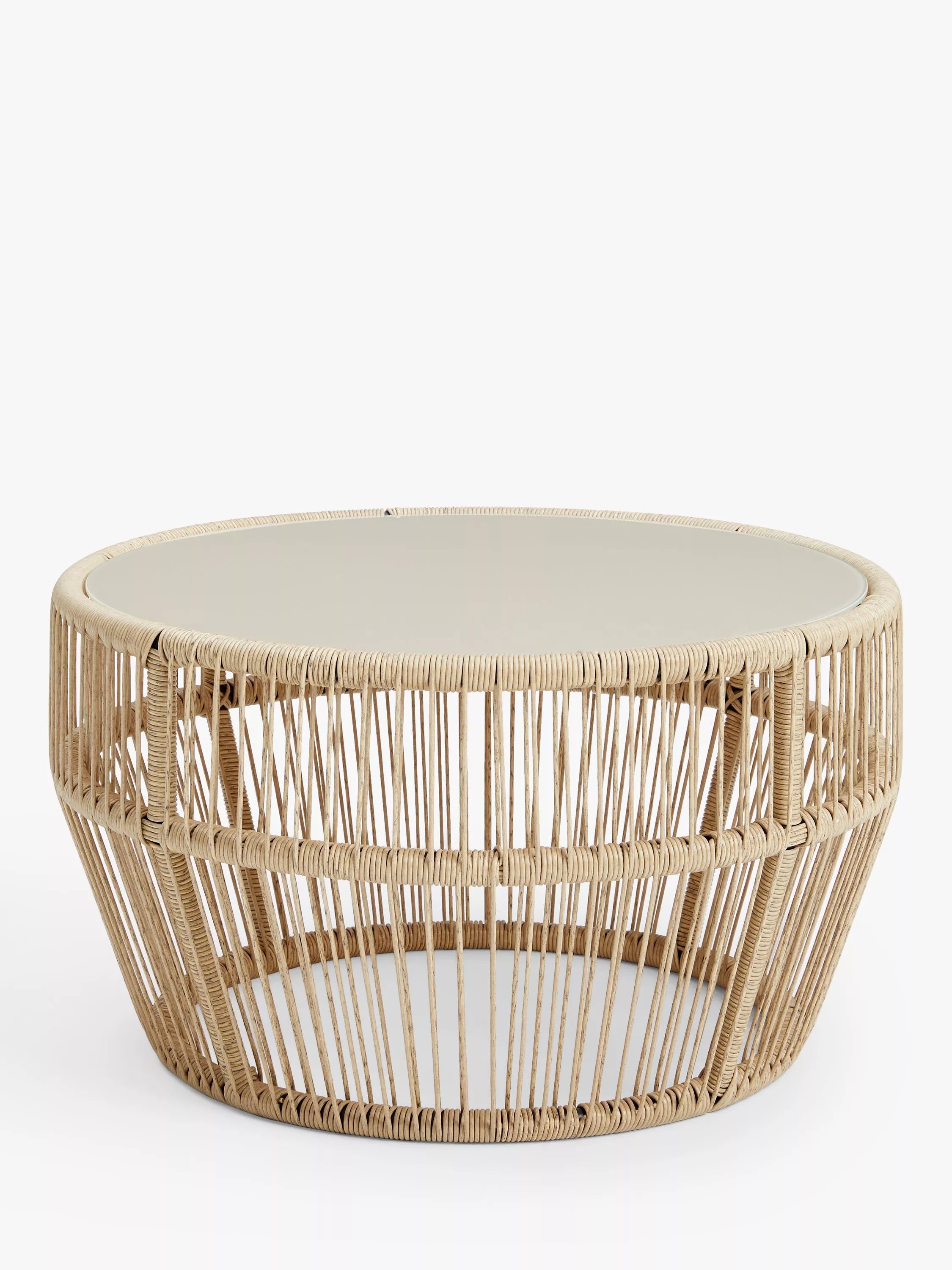 John Lewis Salsa Round Garden Coffee Table 70cm