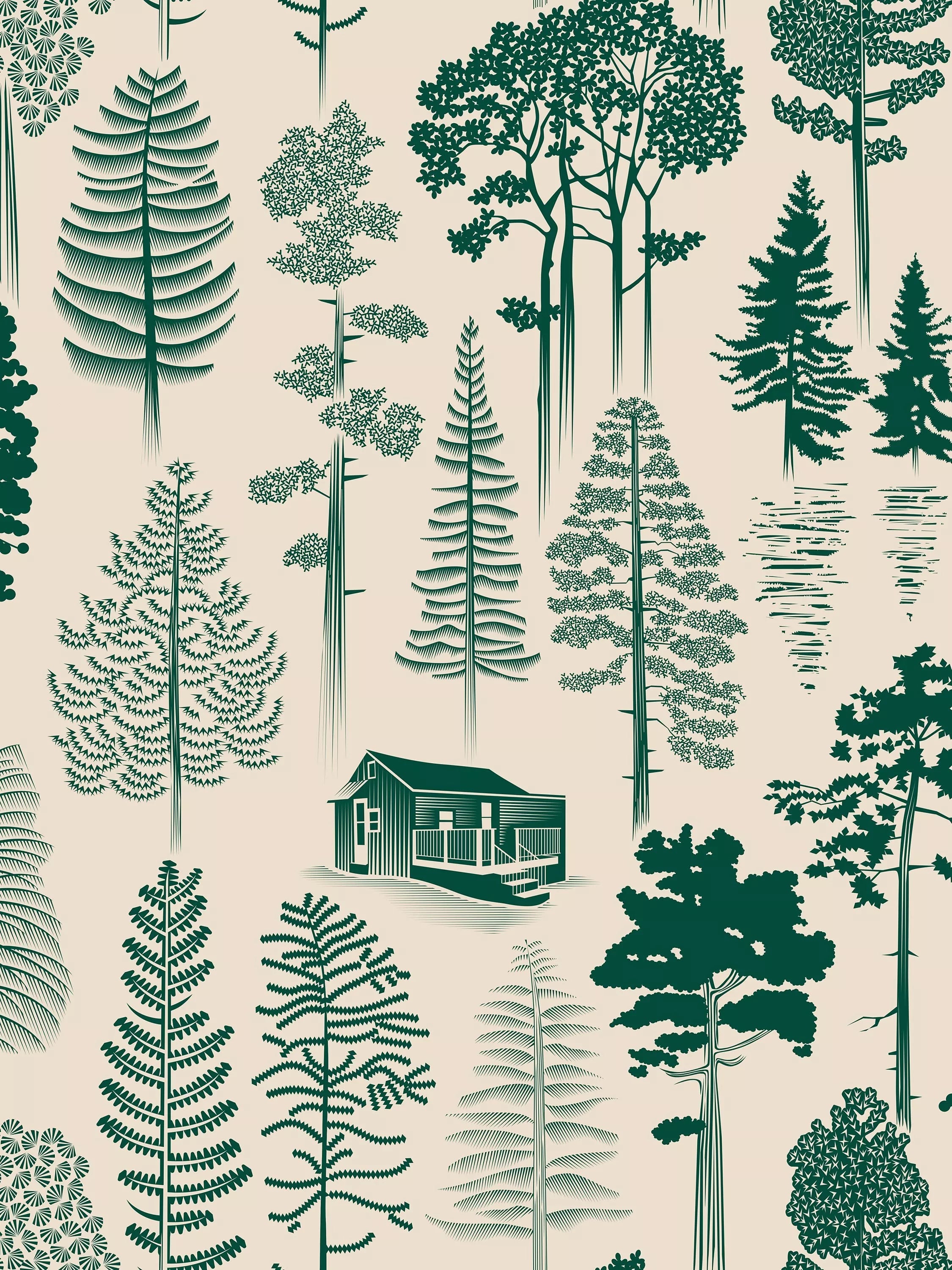 Mini Moderns Catskills Wallpaper, MMTLG01DF