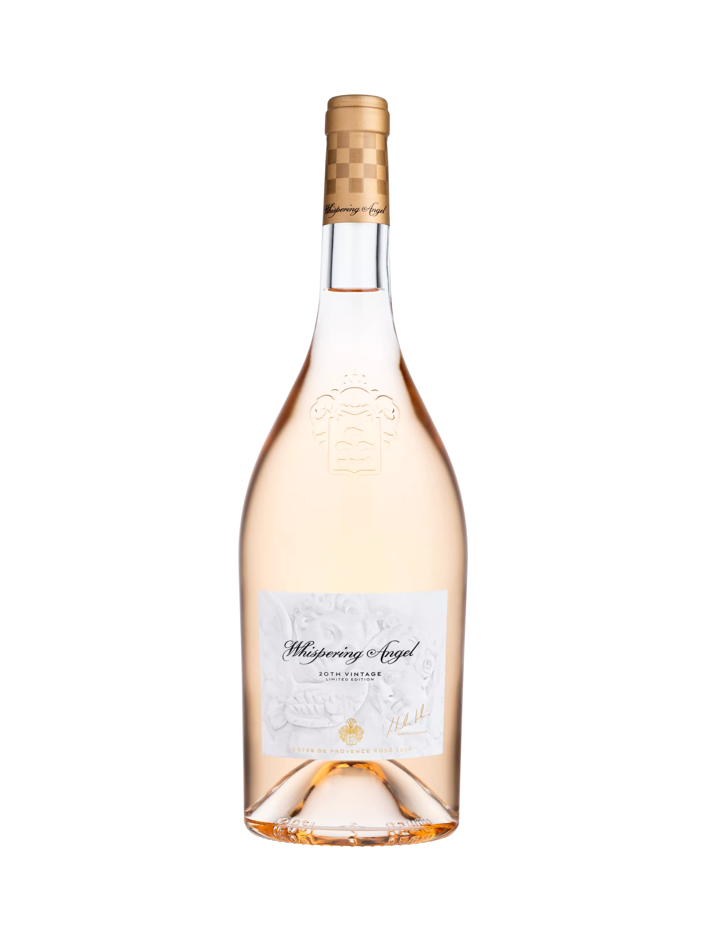 Chateau d'Esclans Whispering Angel pale Provence rosé wine 150cl - British product