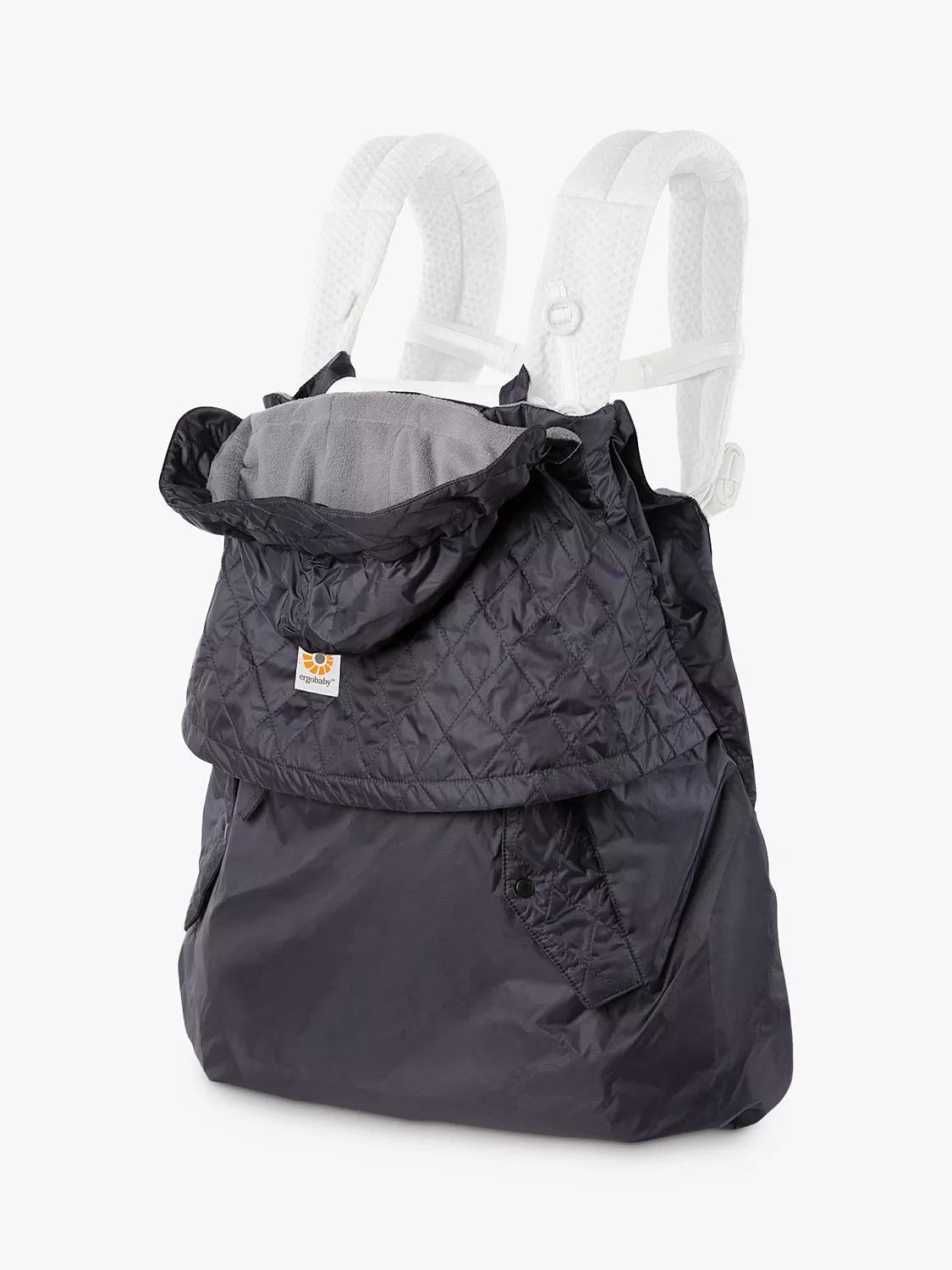 Ergobaby baby carrier all weather cover in charcoal black - British product