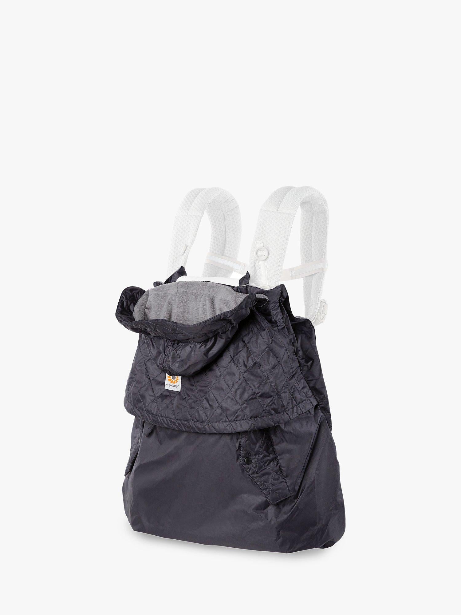 Ergobaby baby carrier all weather cover in charcoal black - British product