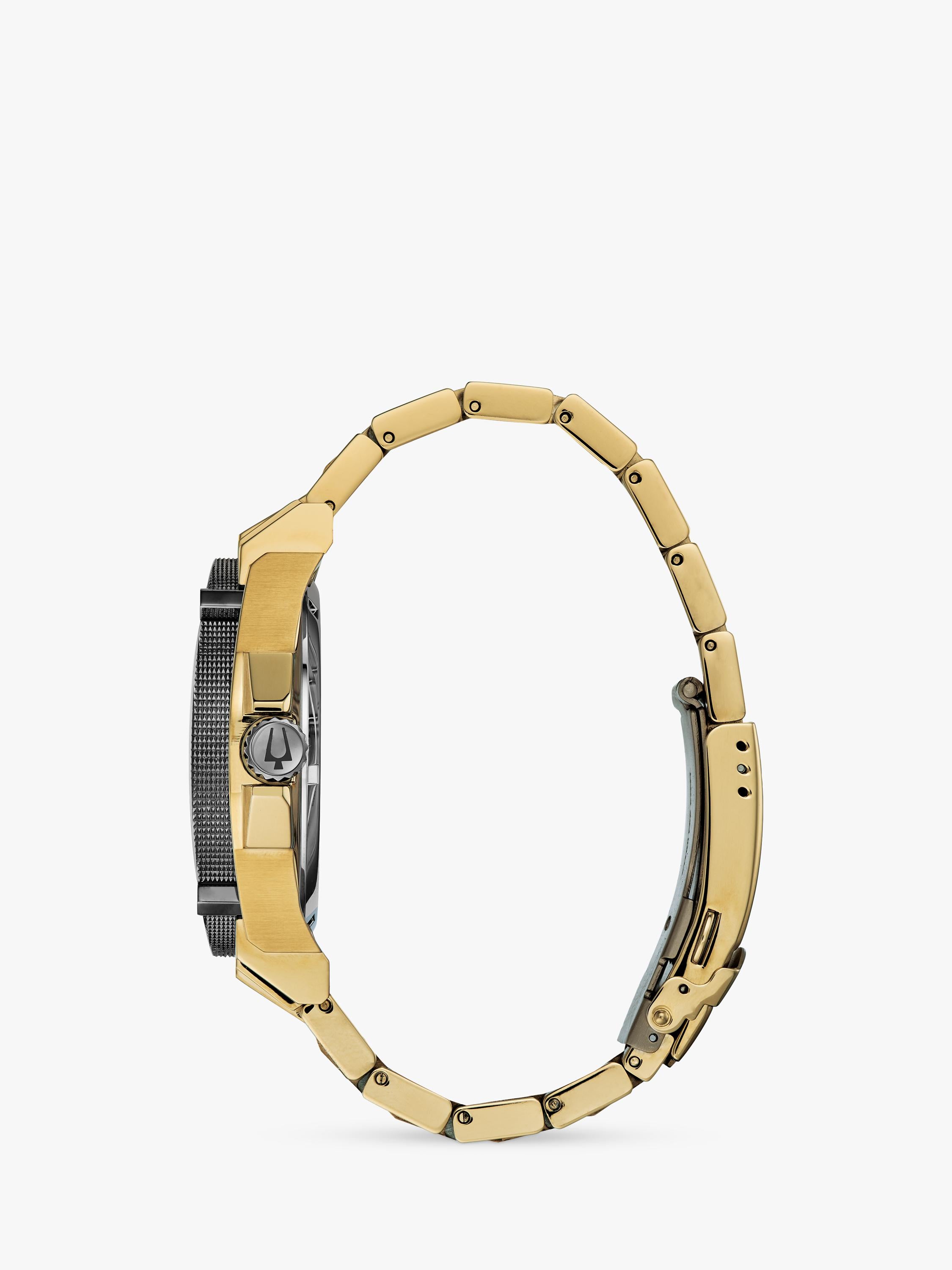 Bulova Precisionist diamond watch 46.5mm, imported from the UK