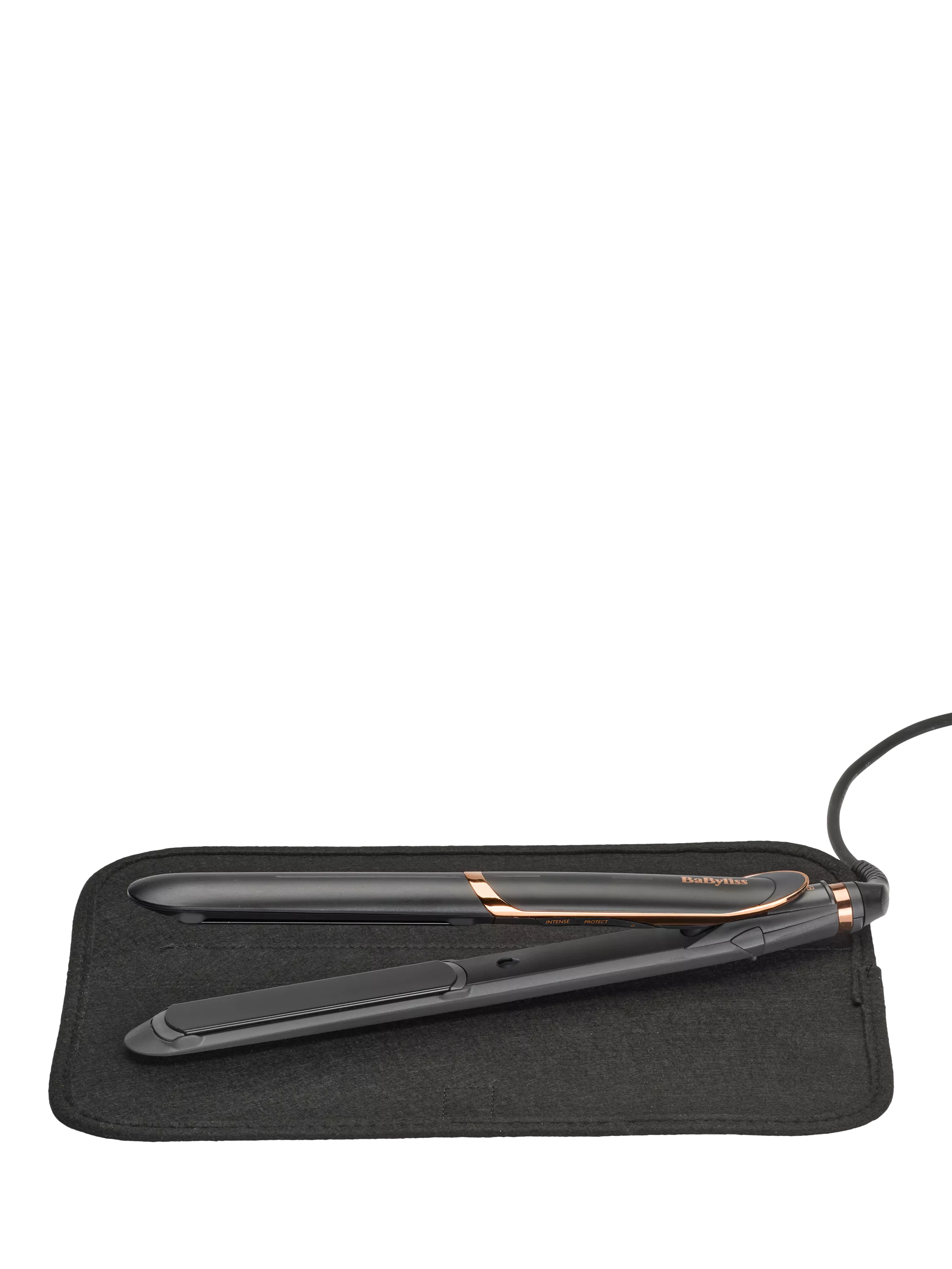 BaByliss Smooth Pro 235 hair straightener, black (British brand)