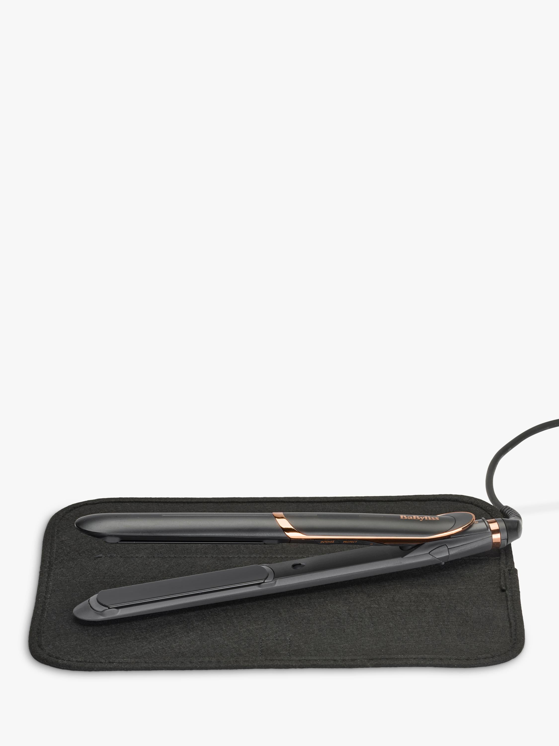 BaByliss Smooth Pro 235 hair straightener, black (British brand)
