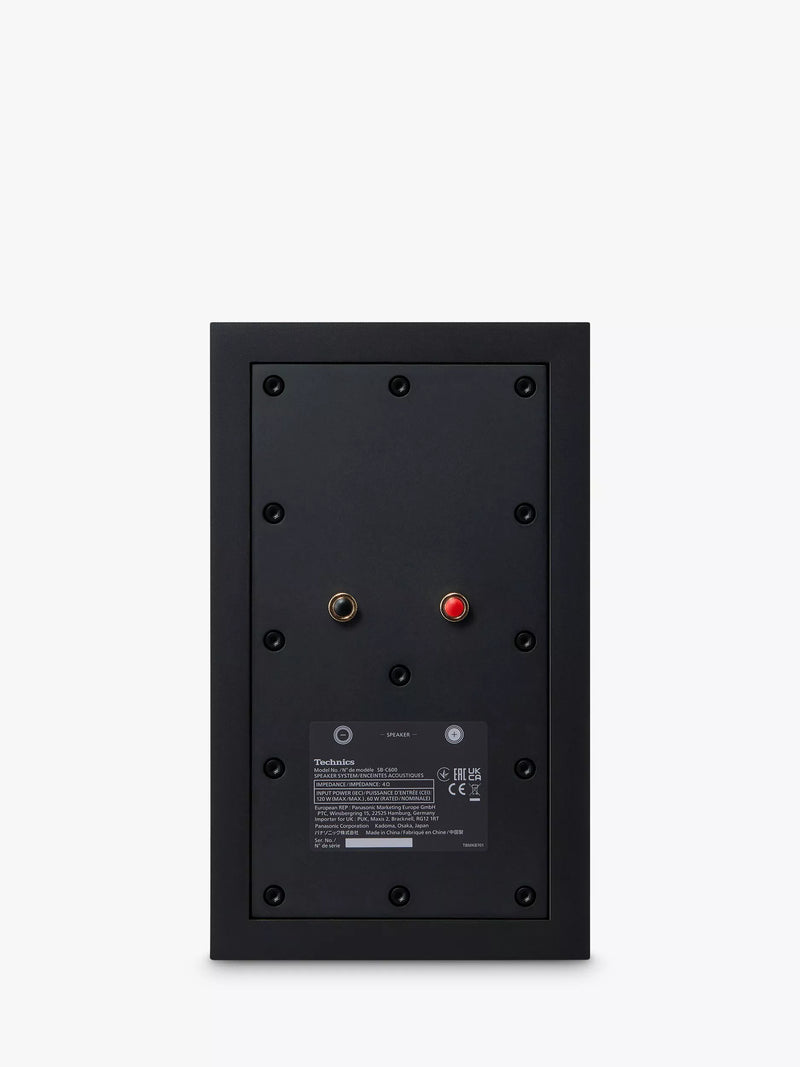 Technics SB-C600 bookshelf speakers - British product
