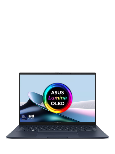 John Lewis ASUS Zenbook 14 PC Laptop with Intel Core Ultra 7, 16GB RAM, 1TB SSD, 14 inch OLED Touch Screen, Blue- Buy online at McGrocer