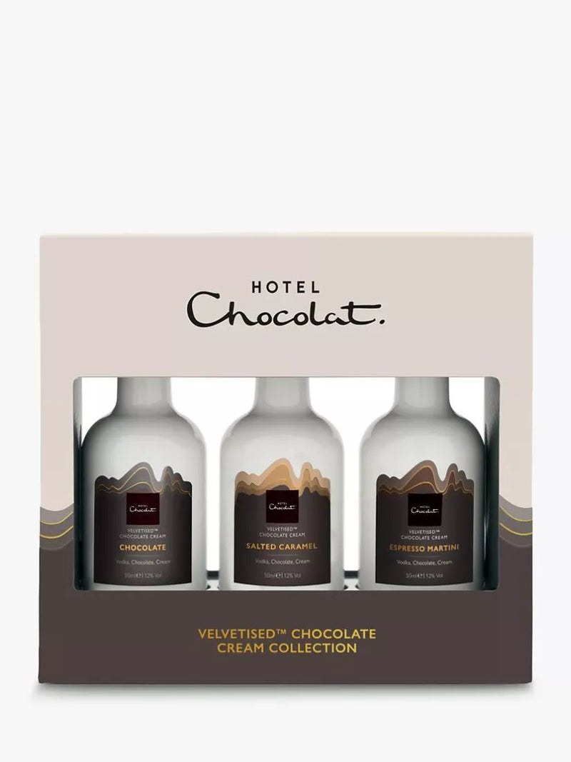 Hotel Chocolat Velvetised Chocolate Cream Collection 3x 50ml, UK version