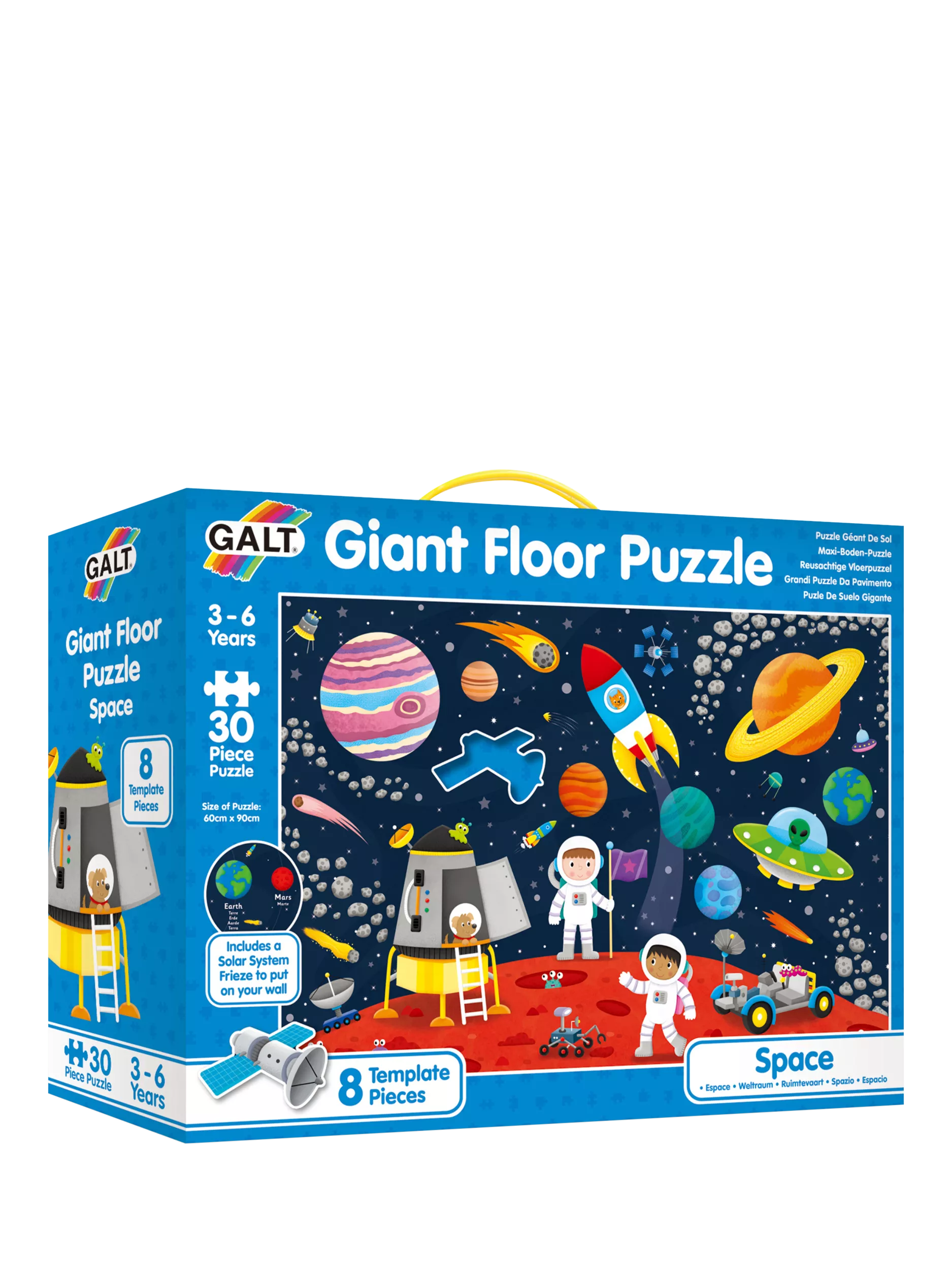 Galt Space Giant Floor Puzzle 30-piece - British product