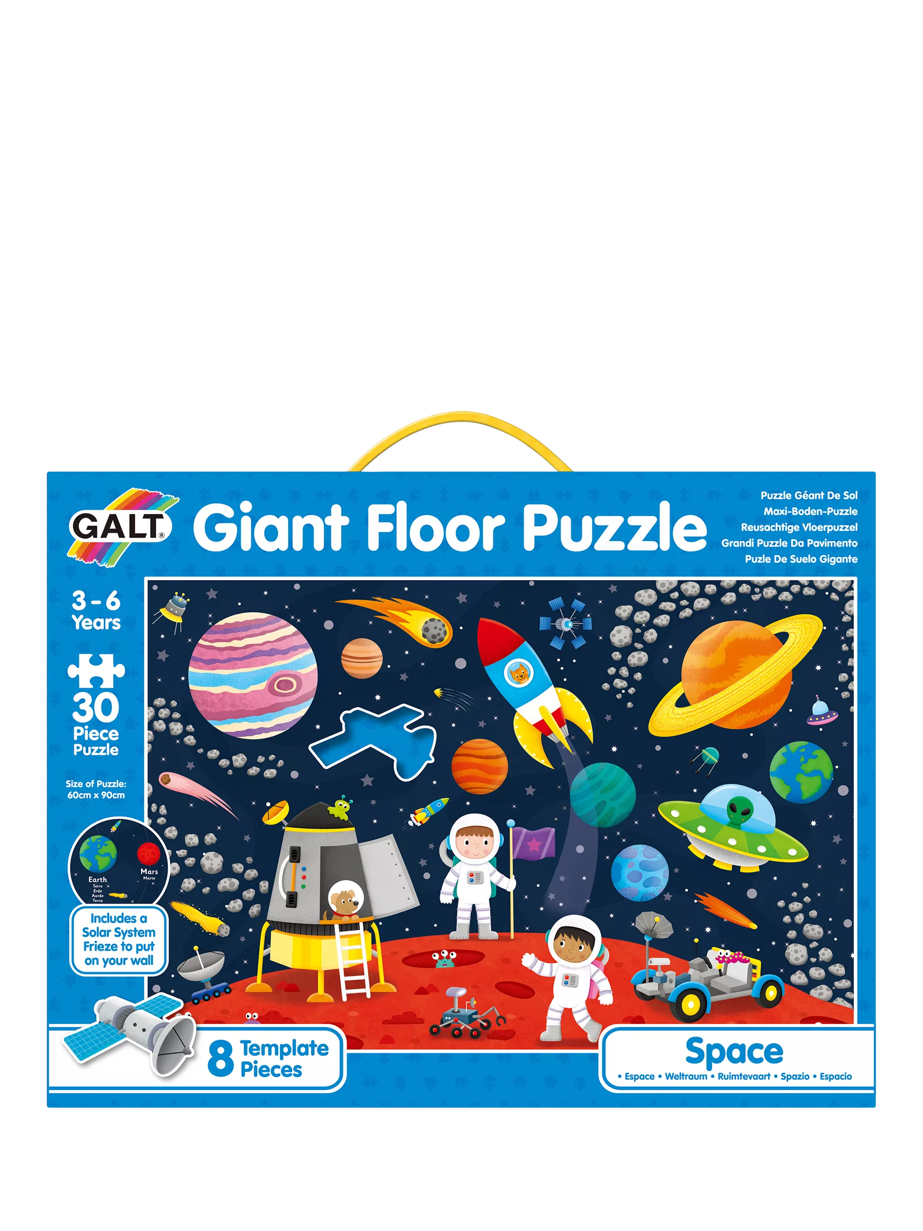 Galt Space Giant Floor Puzzle 30-piece - British product