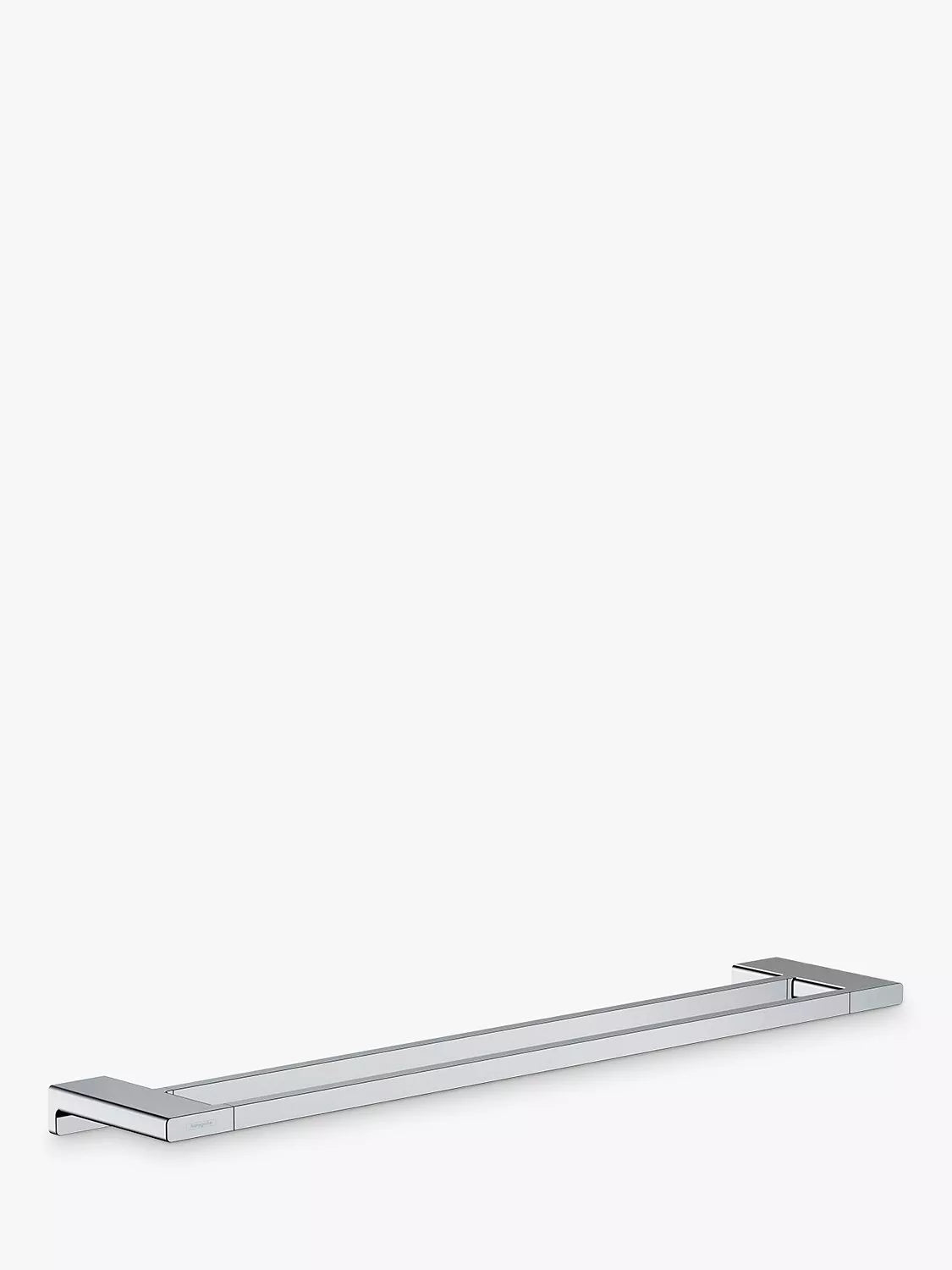 Hansgrohe AddStoris wall-mounted double towel rail, UK version