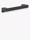 Hansgrohe wall-mounted bathroom grab rail in Matt Black, UK version