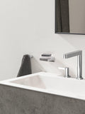 Hansgrohe wall-mounted glass soap dish with metal support, UK version