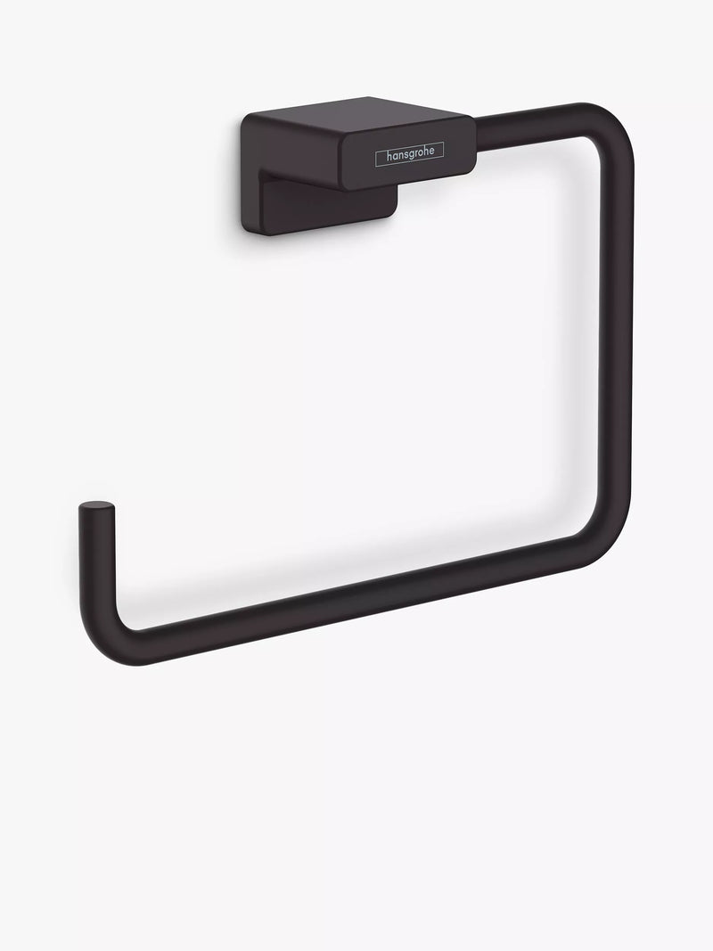 Hansgrohe AddStoris wall-mounted towel ring - British product
