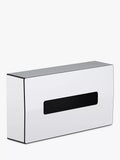 Hansgrohe wall-mounted tissue box with modern minimalist design, UK version