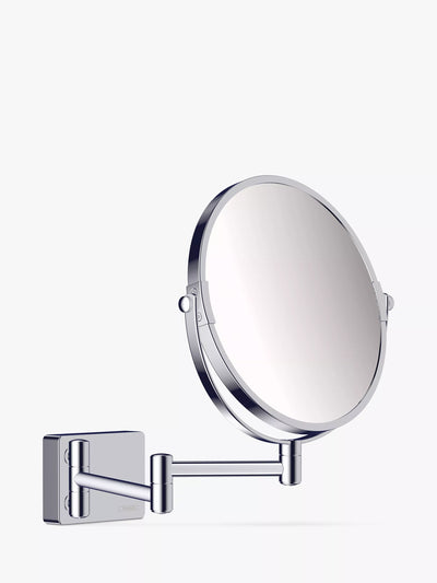 John Lewis Wall-Mounted Magnifying Shaving Mirror with Swivel Function and Triple Magnification- Buy online at McGrocer