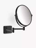 Wall-Mounted Magnifying Shaving Mirror with Swivel Function and Triple Magnification