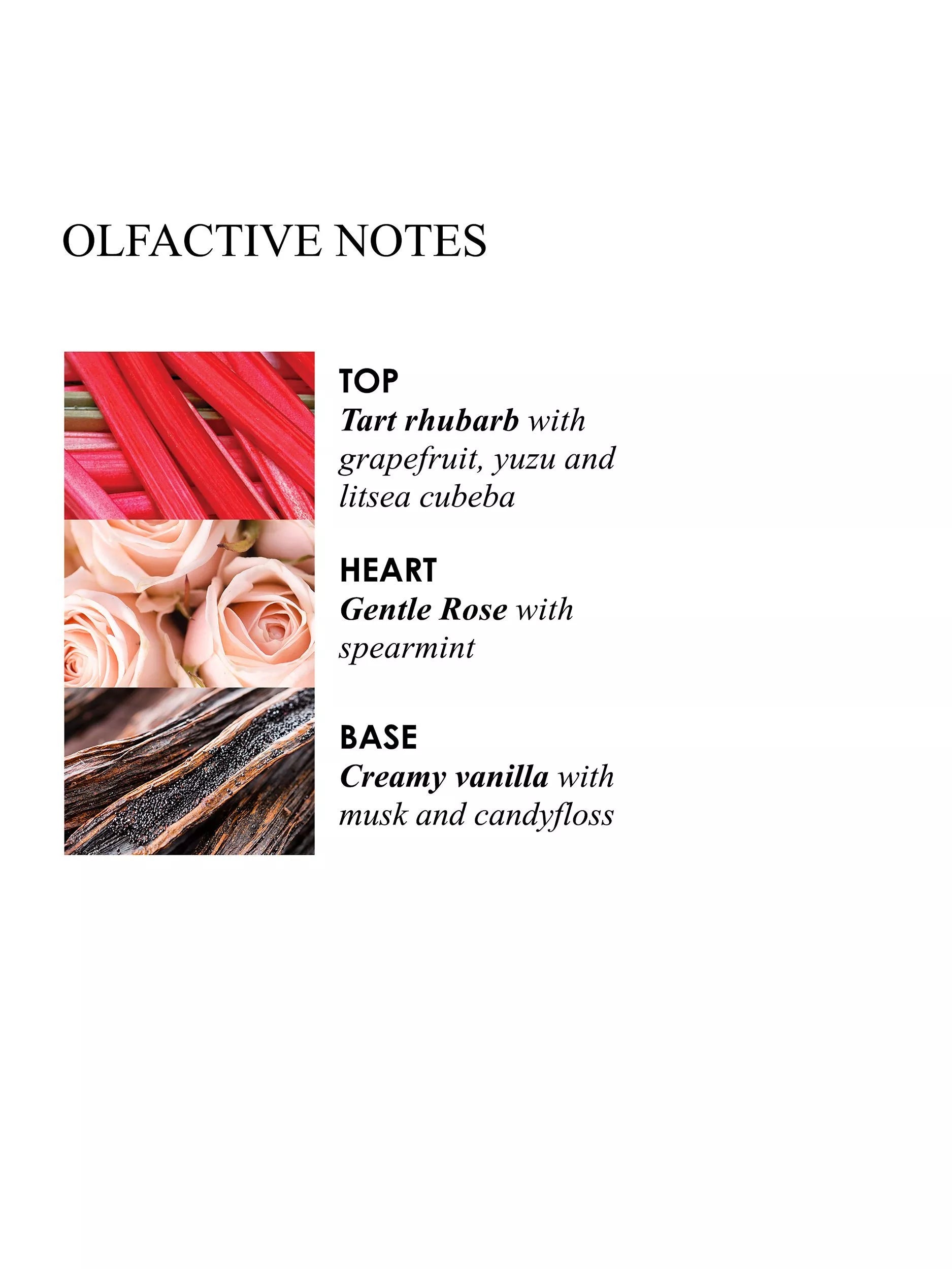 Molton Brown Rhubarb & Rose scented candle 190g - British product