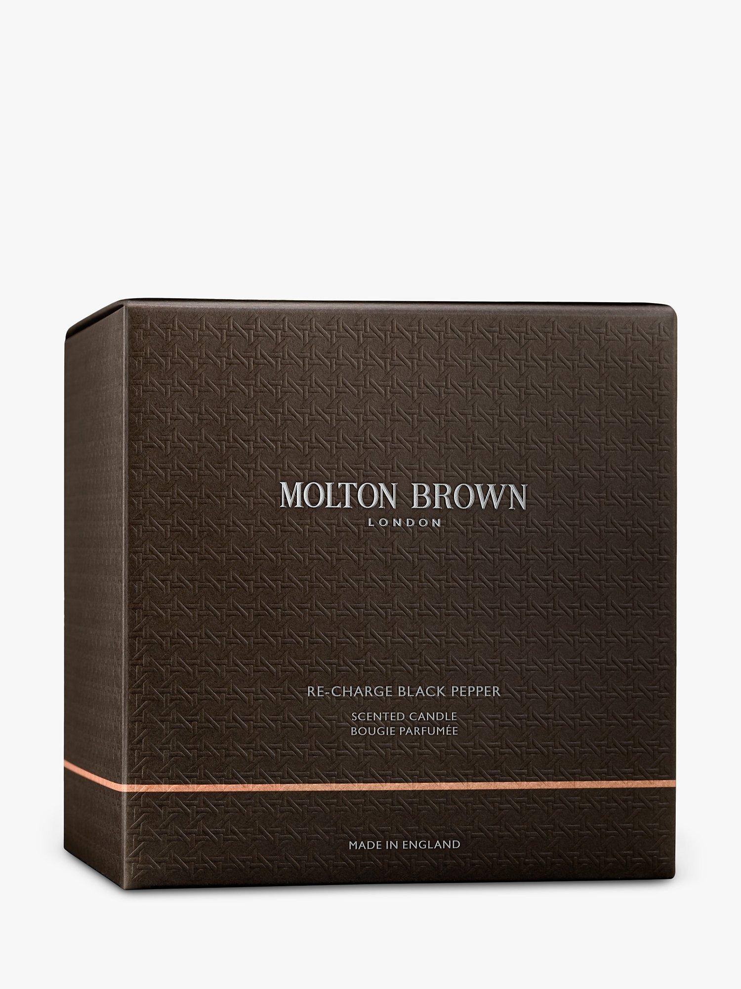 Molton Brown Re-charge Black Pepper candle 600g, UK version