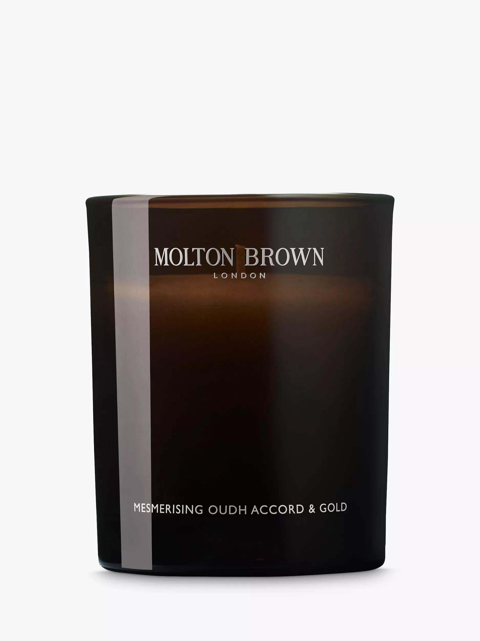 Molton Brown scented candle Mesmerising Oudh Accord & Gold 190g, imported from the UK