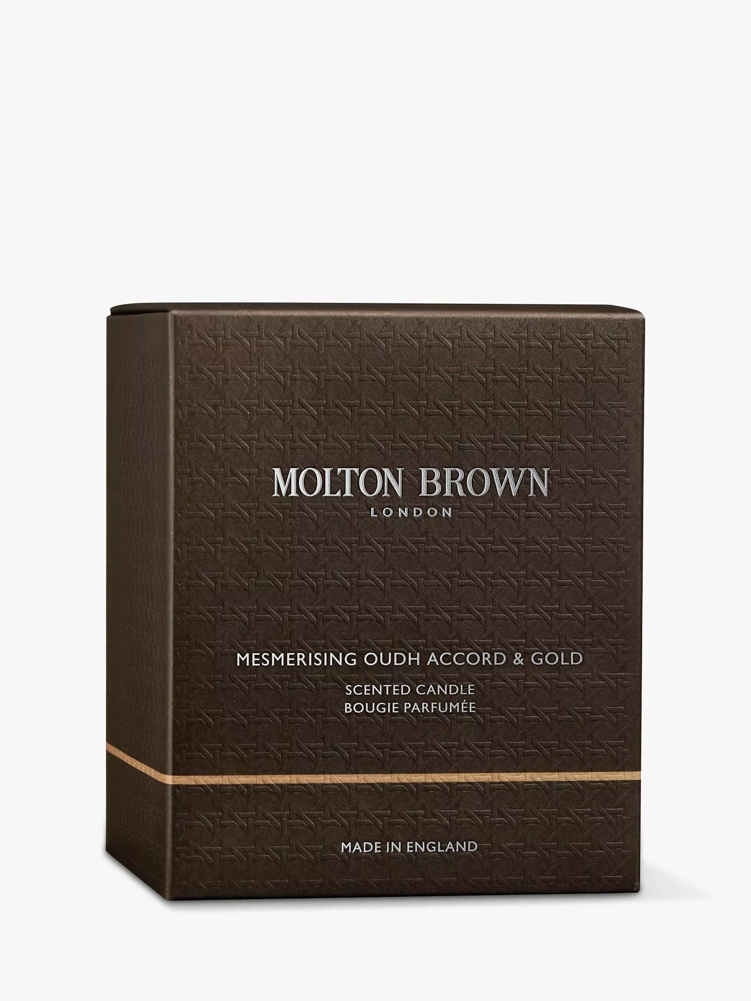 Molton Brown scented candle Mesmerising Oudh Accord & Gold 190g, imported from the UK