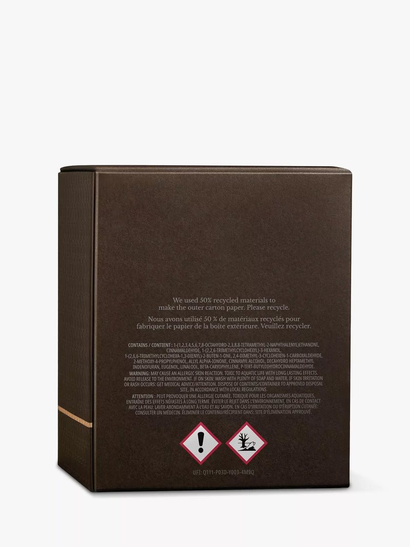 Molton Brown scented candle Mesmerising Oudh Accord & Gold 190g, imported from the UK