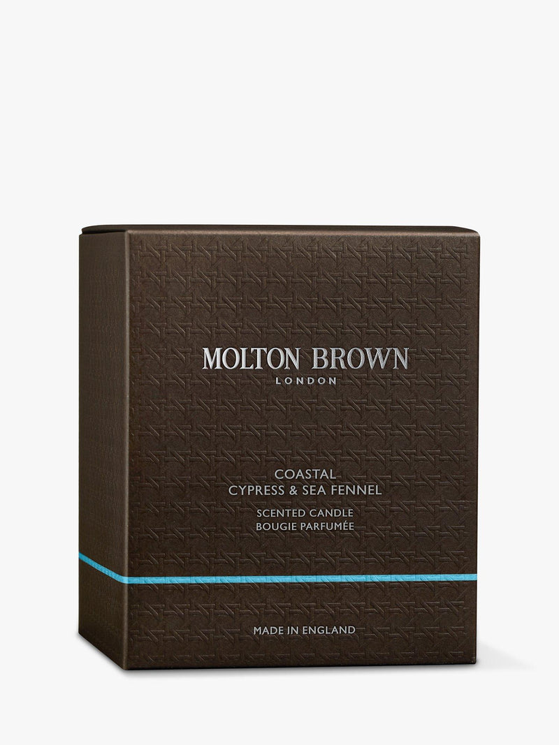 Molton Brown Coastal Cypress and Sea Fennel scented candle 190g - British product