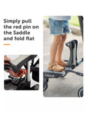 Lascal BuggyBoard Saddle in grey, UK version