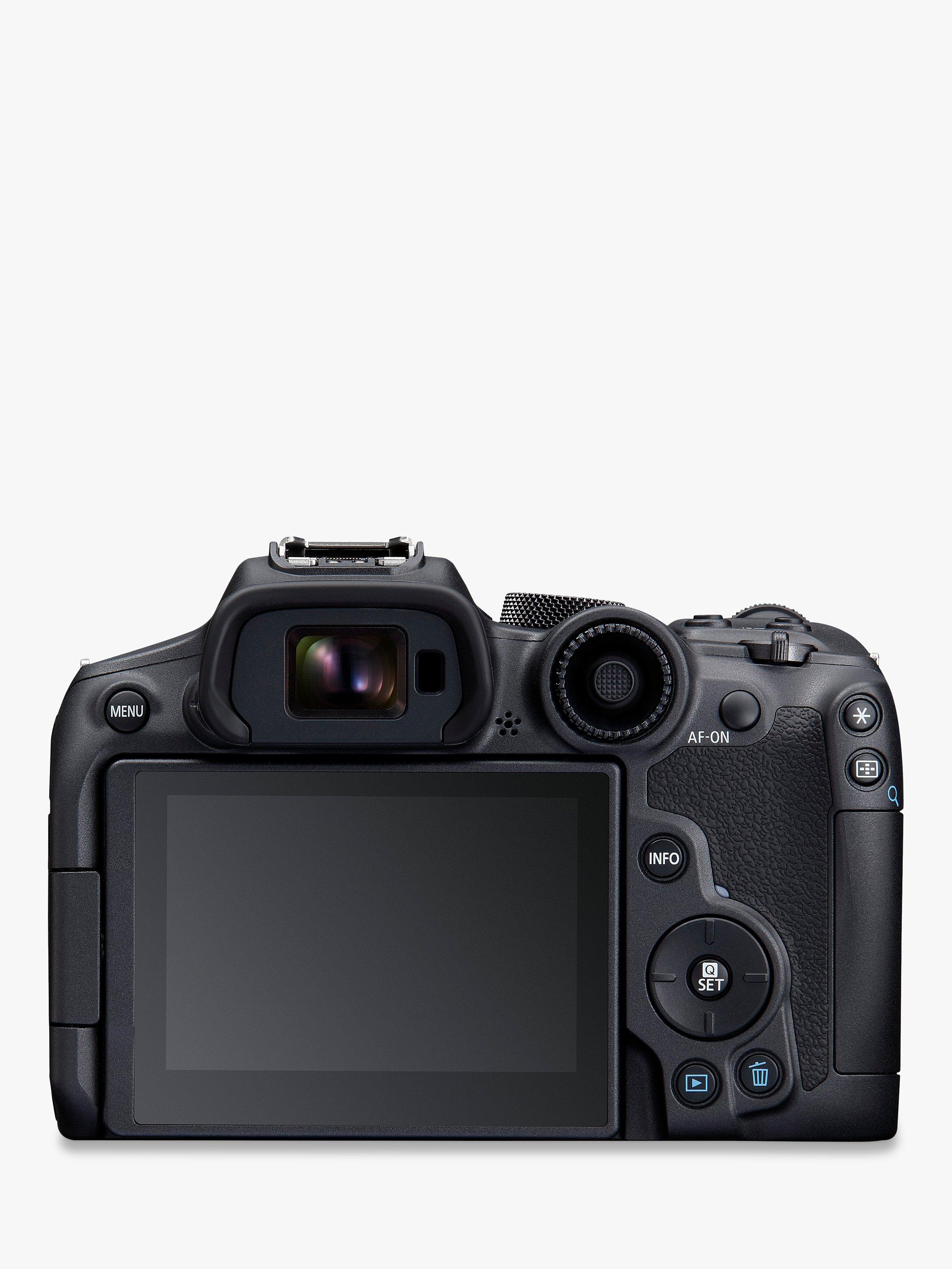Canon EOS R7 mirrorless camera with 18-150mm zoom lens, UK version