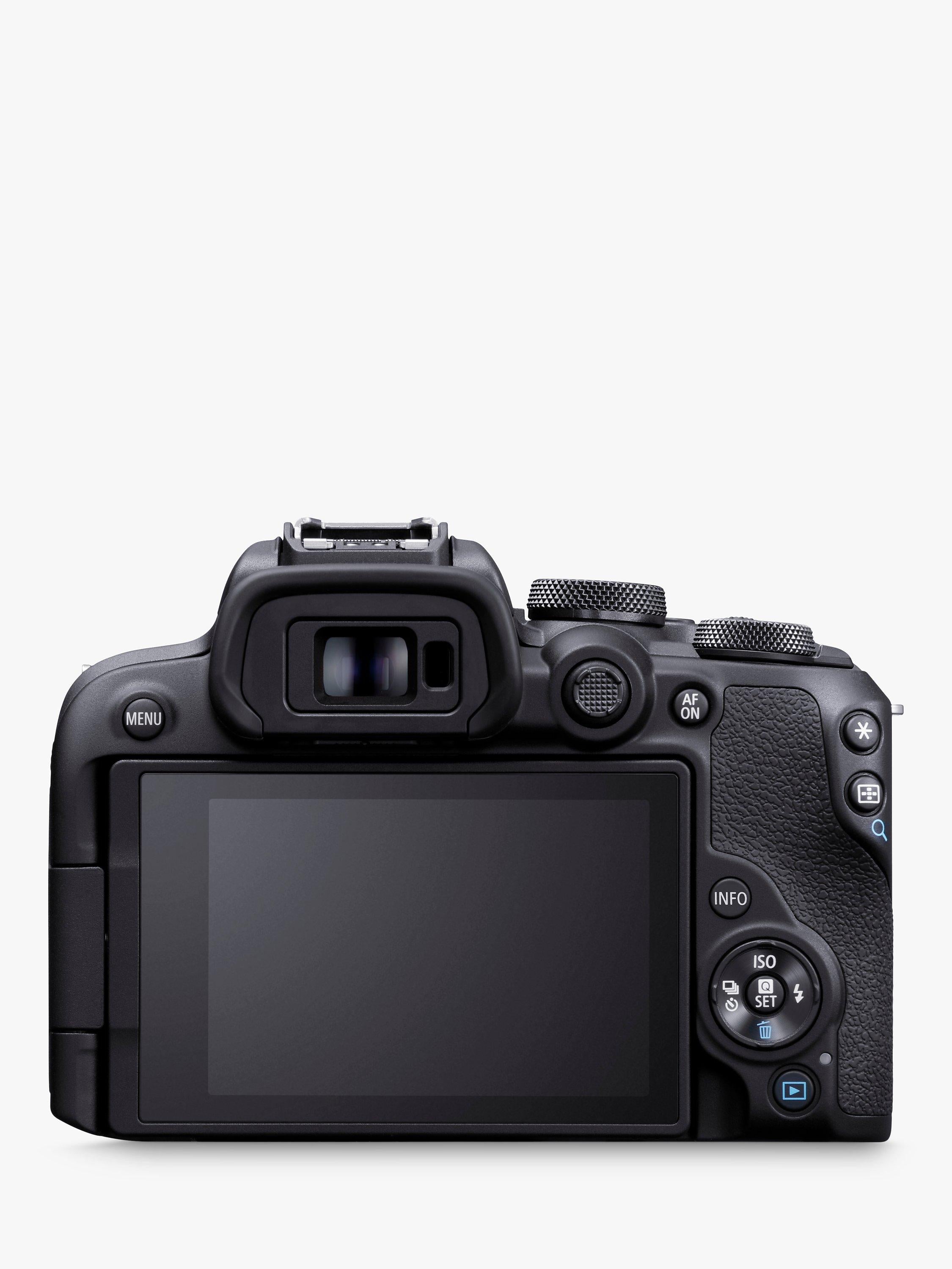 Canon EOS R10 mirrorless camera with 18-45mm lens (British brand)