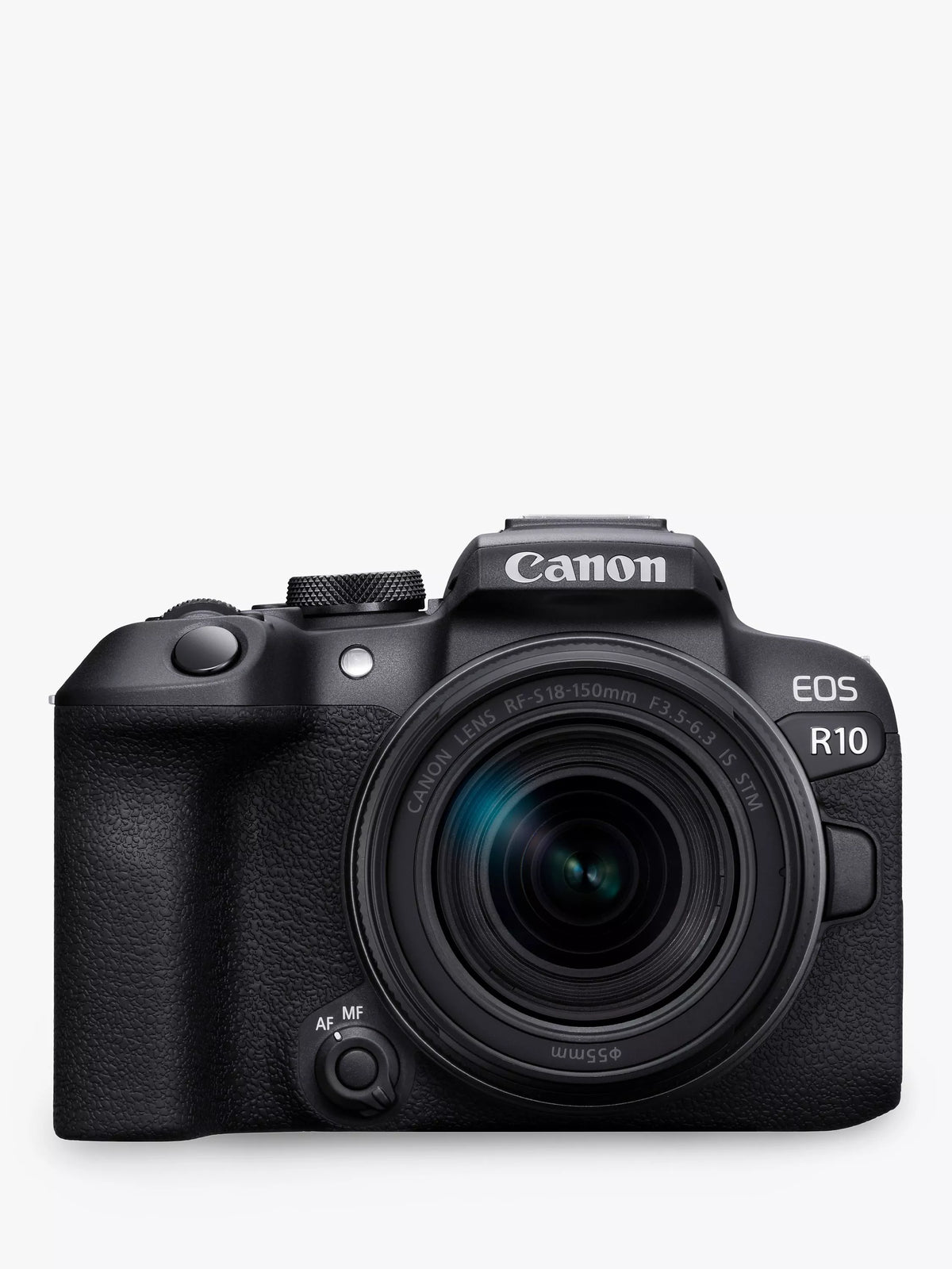 Canon EOS R10 mirrorless camera with RF-S 18-150mm lens, imported from the UK