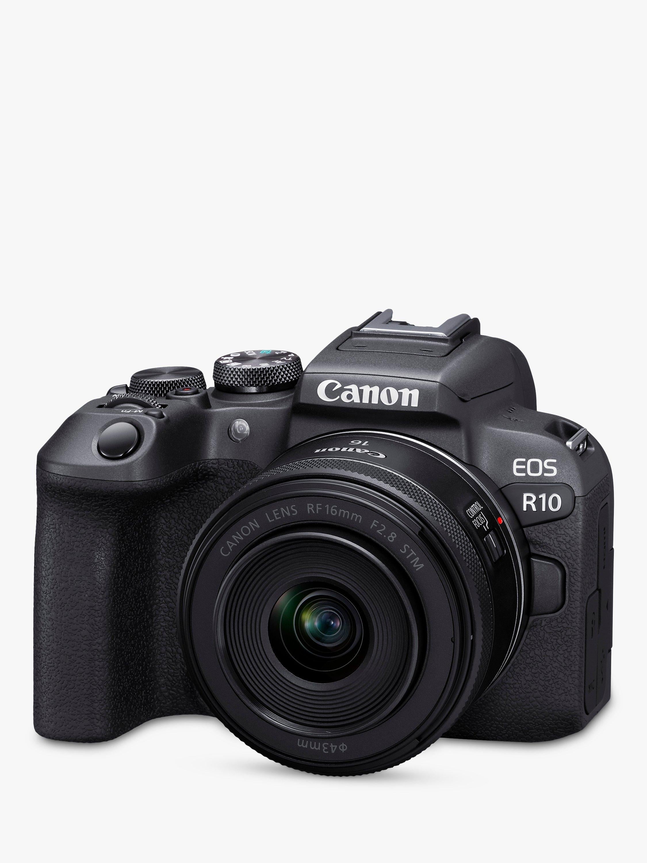 Canon EOS R10 mirrorless camera with RF-S 18-150mm lens, imported from the UK