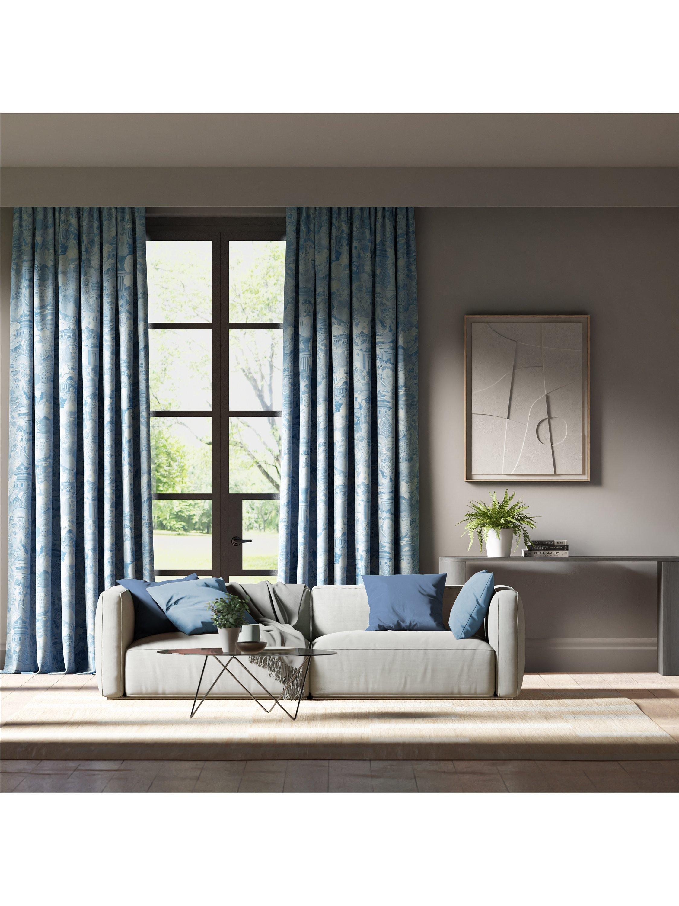 Harlequin Journey of Discovery satin furnishing fabric (British brand)
