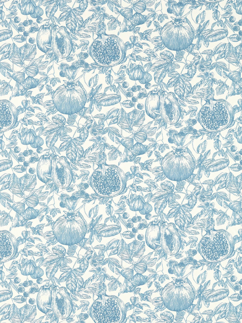 Harlequin Melograno cotton linen furnishing fabric, imported from the UK