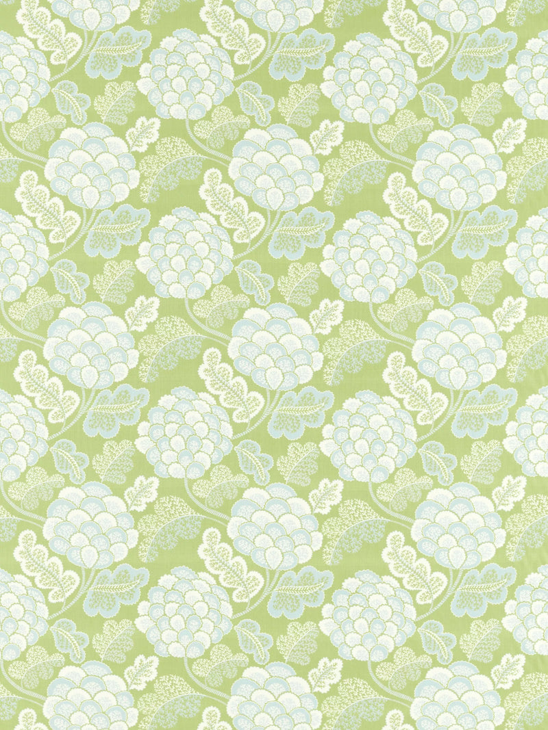 Harlequin Flourish Furnishing Fabric coral floral pattern, imported from the UK