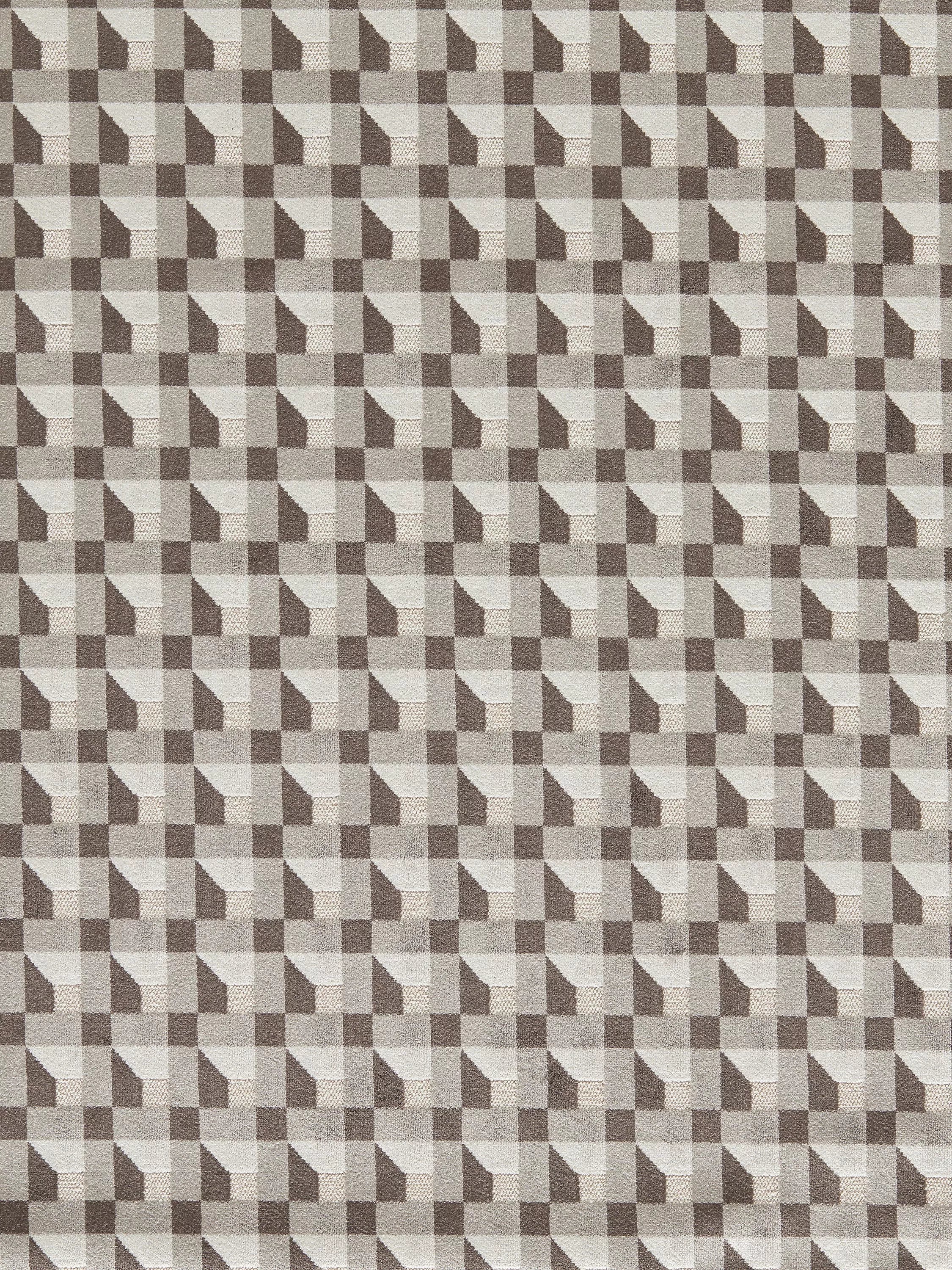 Harlequin Blocks Furnishing Fabric velvet geometric pattern W141cm (British brand)