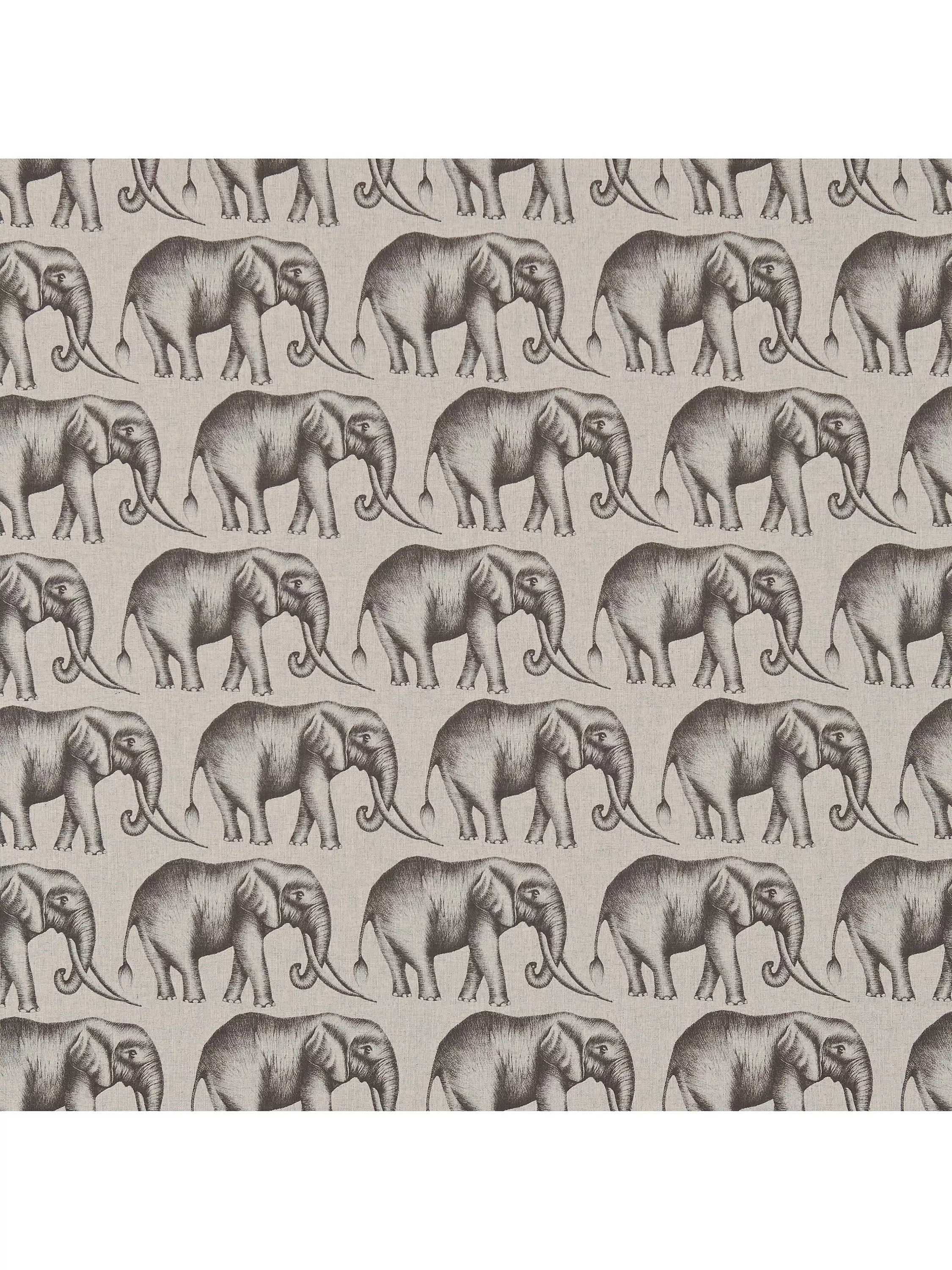 Harlequin Savanna Elephant fabric in grey, furnishing fabric (British brand)