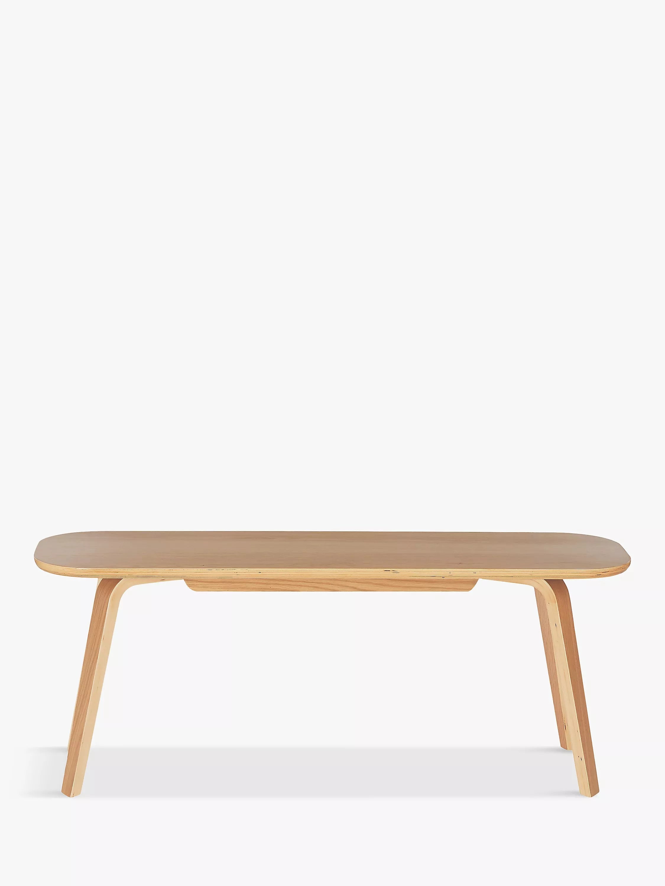 John Lewis Anton Bench oak veneer wooden bench (British brand)
