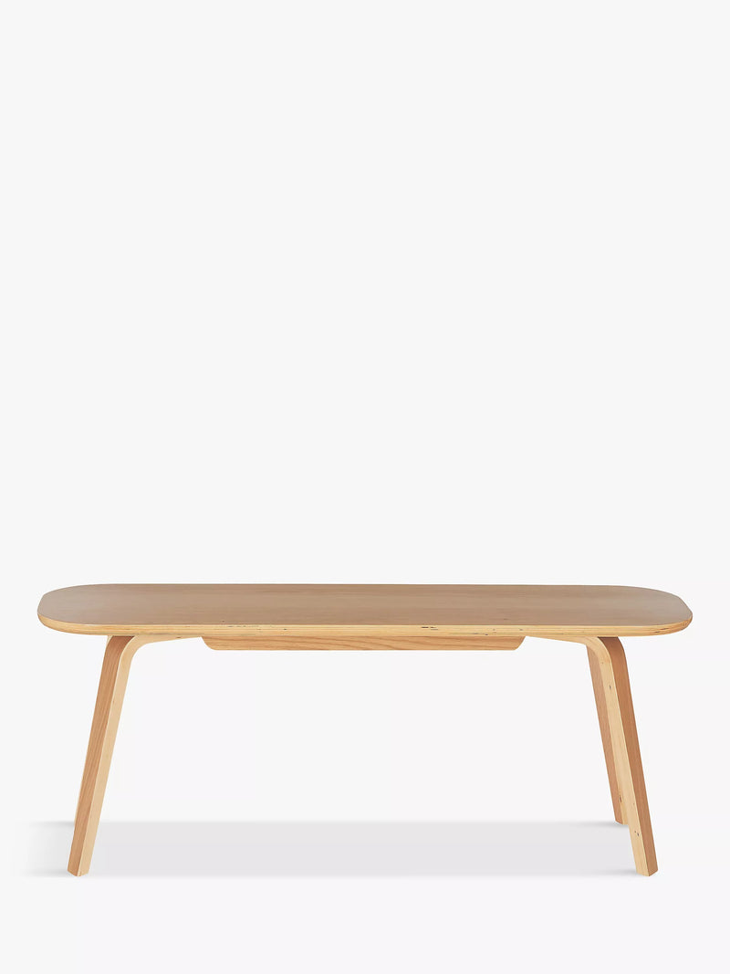 John Lewis Anton Bench oak veneer wooden bench (British brand)
