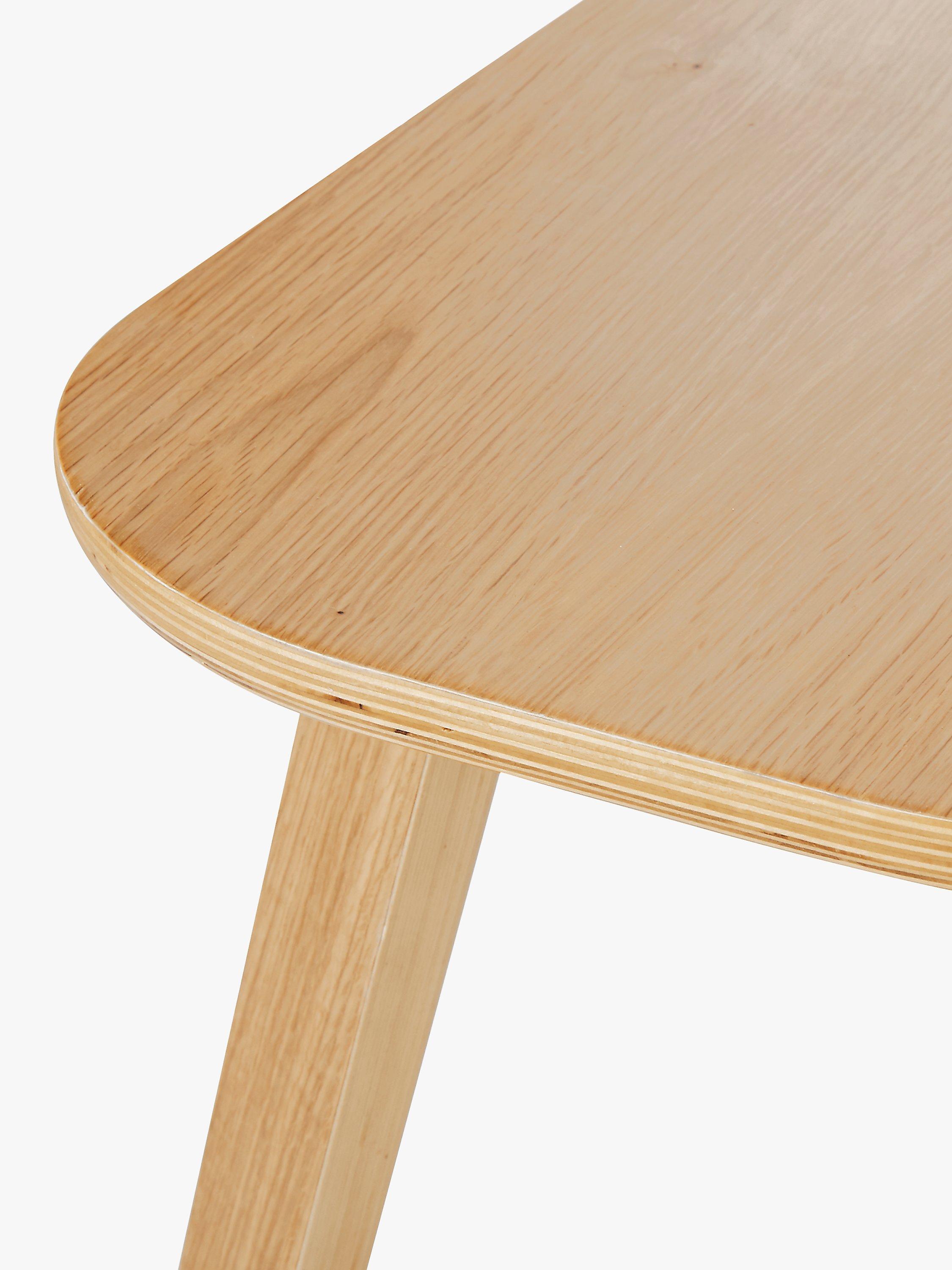 John Lewis Anton Bench oak veneer wooden bench (British brand)