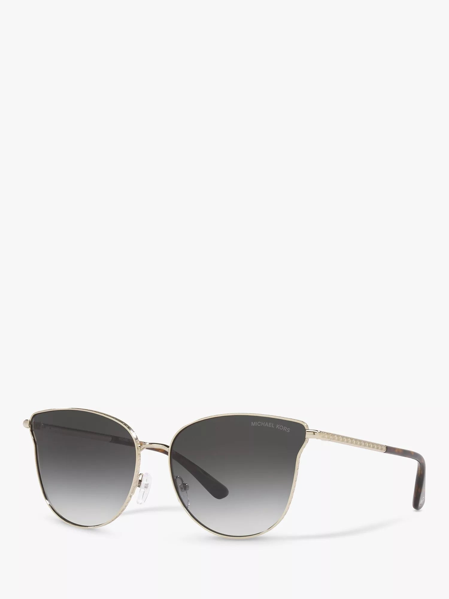 Michael Kors round sunglasses gold grey gradient - British product