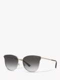 Michael Kors round sunglasses gold grey gradient - British product