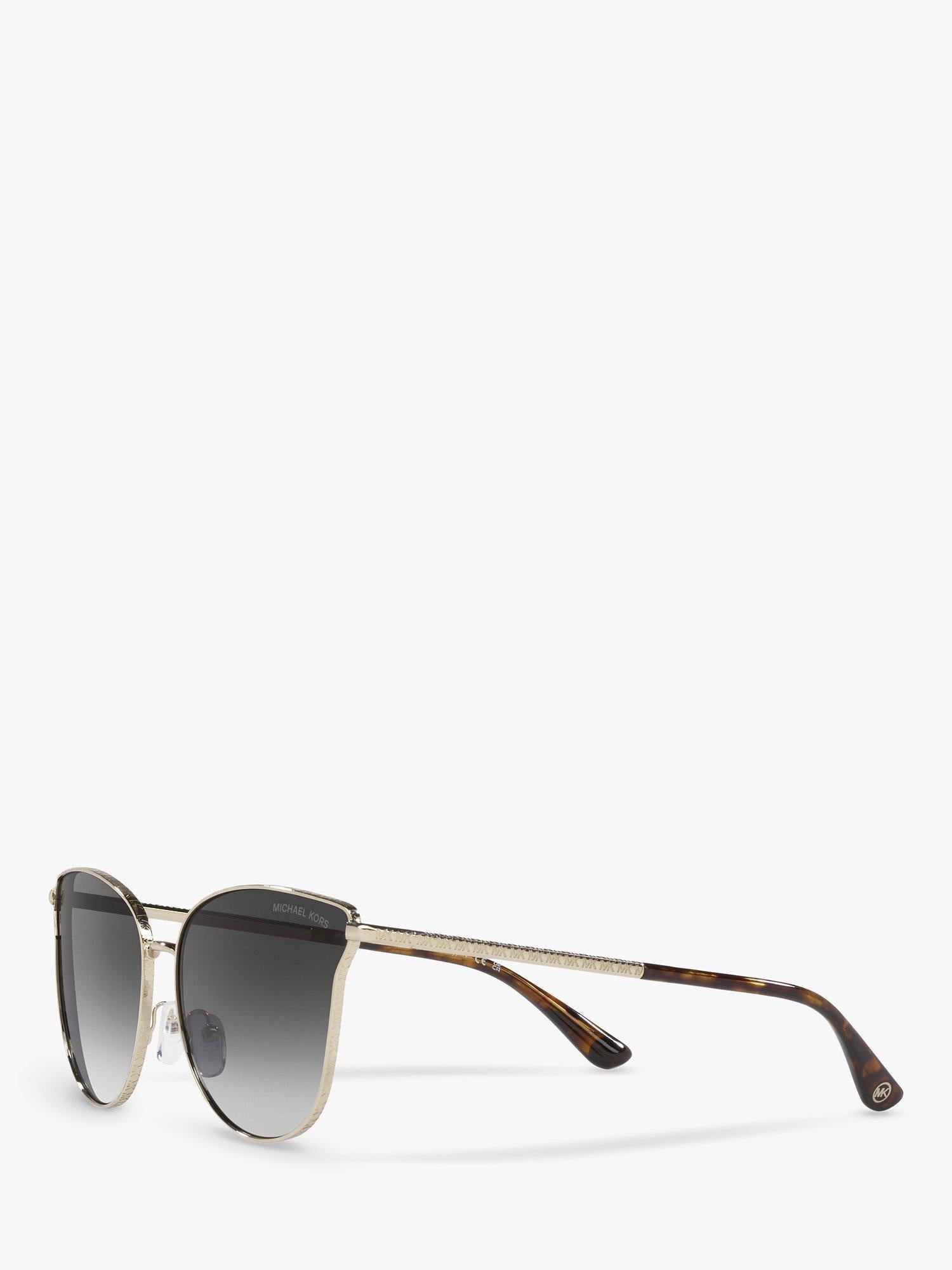 Michael Kors round sunglasses gold grey gradient - British product