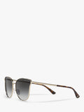 Michael Kors round sunglasses gold grey gradient - British product